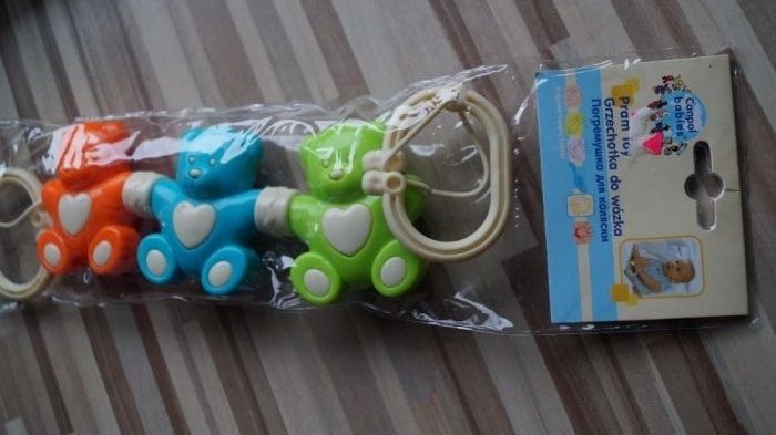 Zabawka - zawieszka na wózek Canpol Babies dla niemowlaka