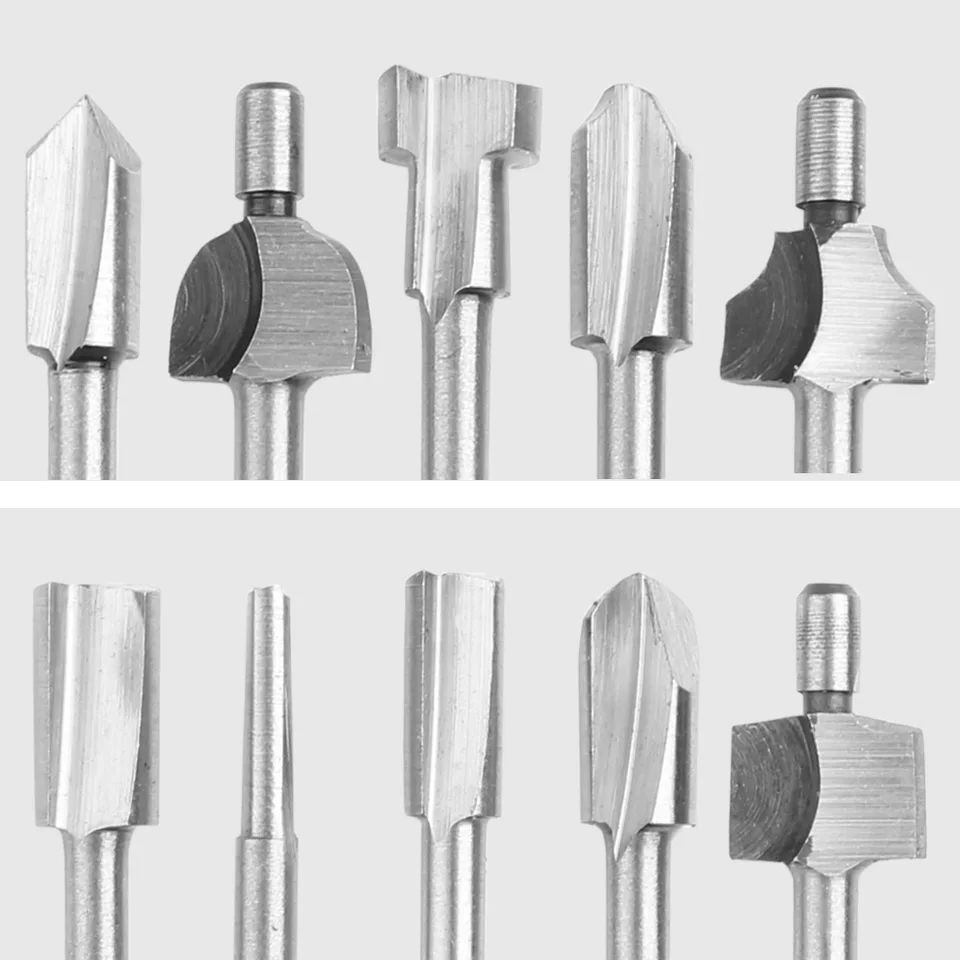 Насадка фреза пальчикові фрези для гравера бормашинки Dremel