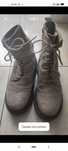 Botas em pele como novas n° 34