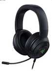 Słuchawki przewodowe z mikrofonem Razer Kraken V3 X USB Nauszne Czarny