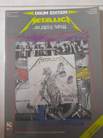 Livros: Drum tabs - Metallica