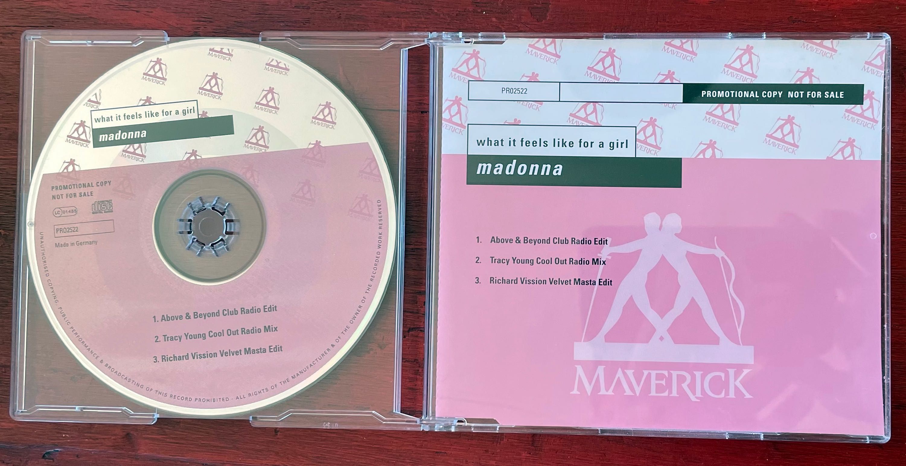 Madonna CD Promo Pink