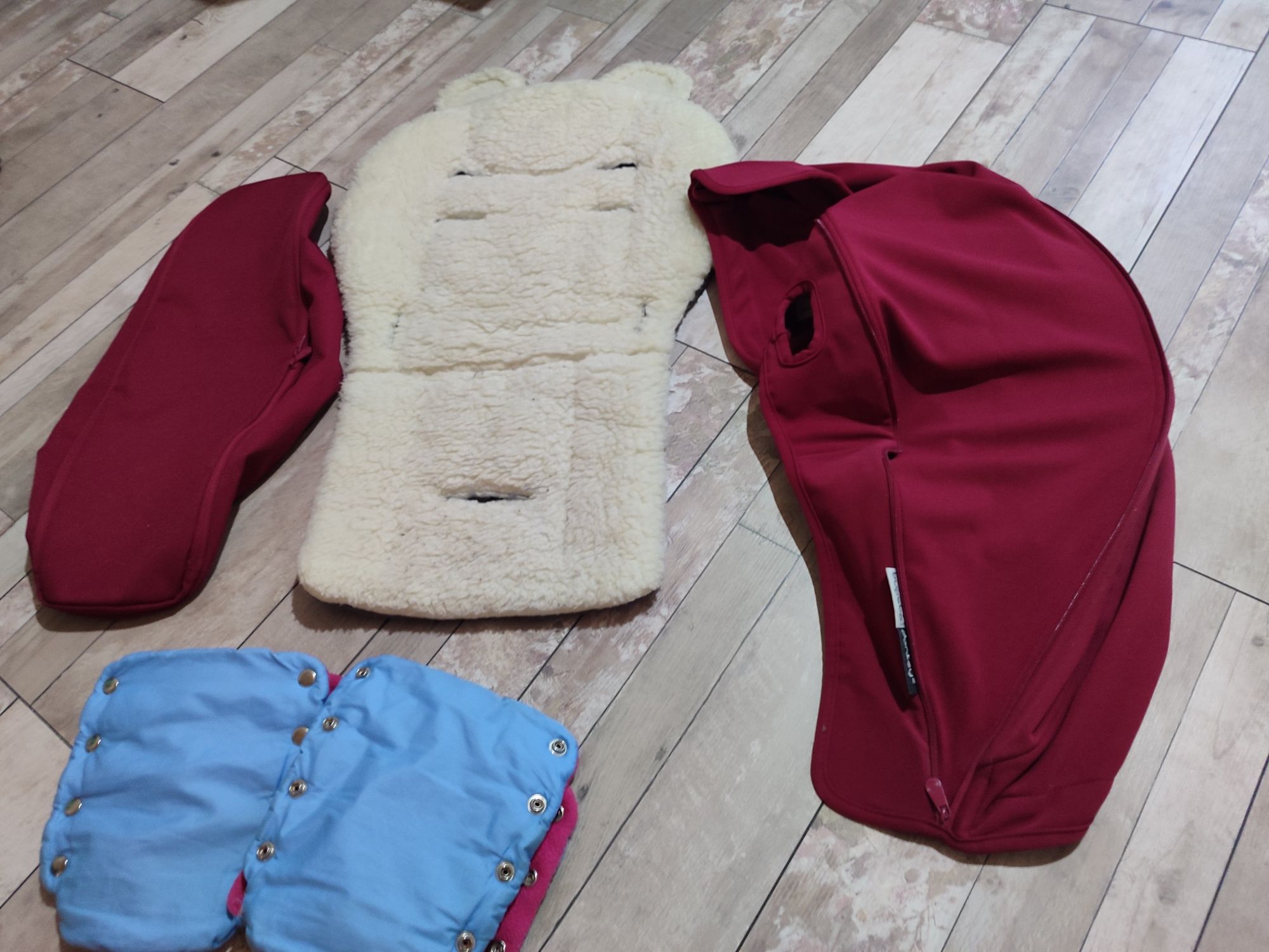 Bugaboo Donkey аксесуари,лайнер, капюшон накладки