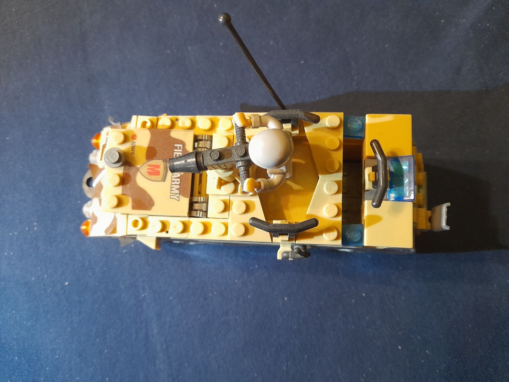 Pojazd wojskowy klocki jak lego pasują do lego