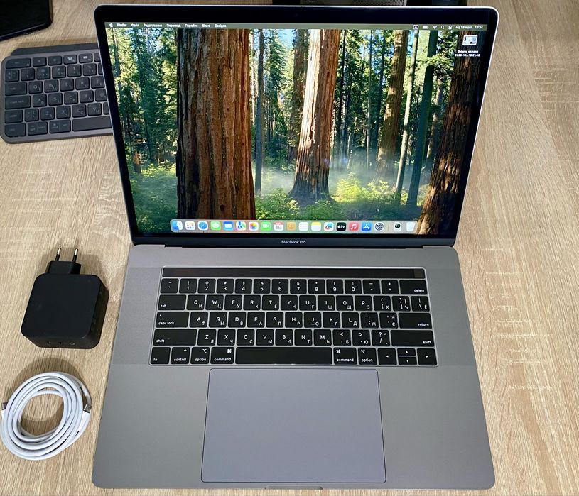 MacBook Pro 15 2018 2019 A1990, 512 SSD, Radeon 560X 4GB, АКБ 94% 166ц