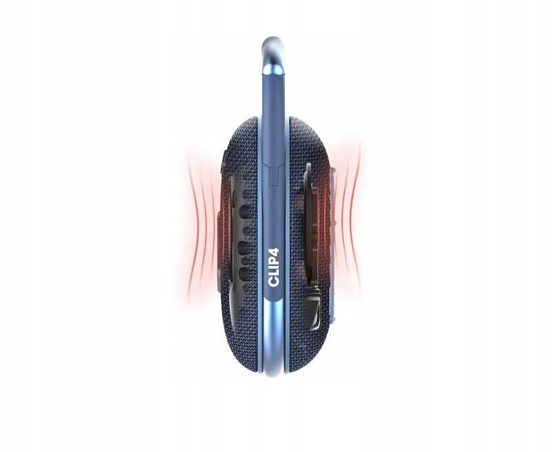 Nowy Głośnik Bluetooth JBL CLIP 4 TRio Granatowo/Czerwono/Biały