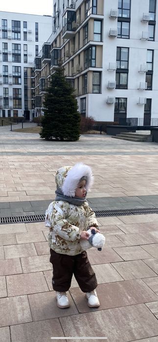 Дитячий зимовий комбінезон Lenne 86