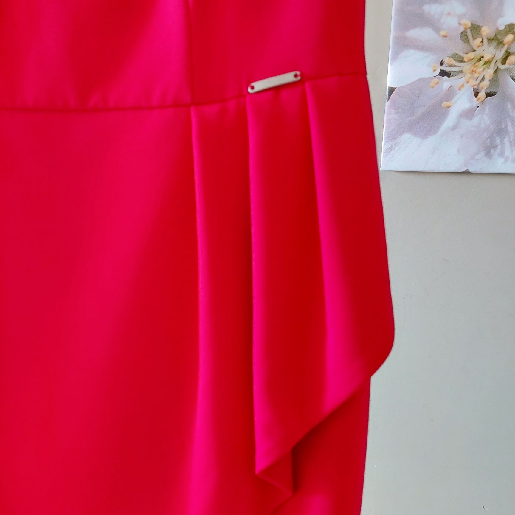 Koralowa sukienka Pretty One rozm 42