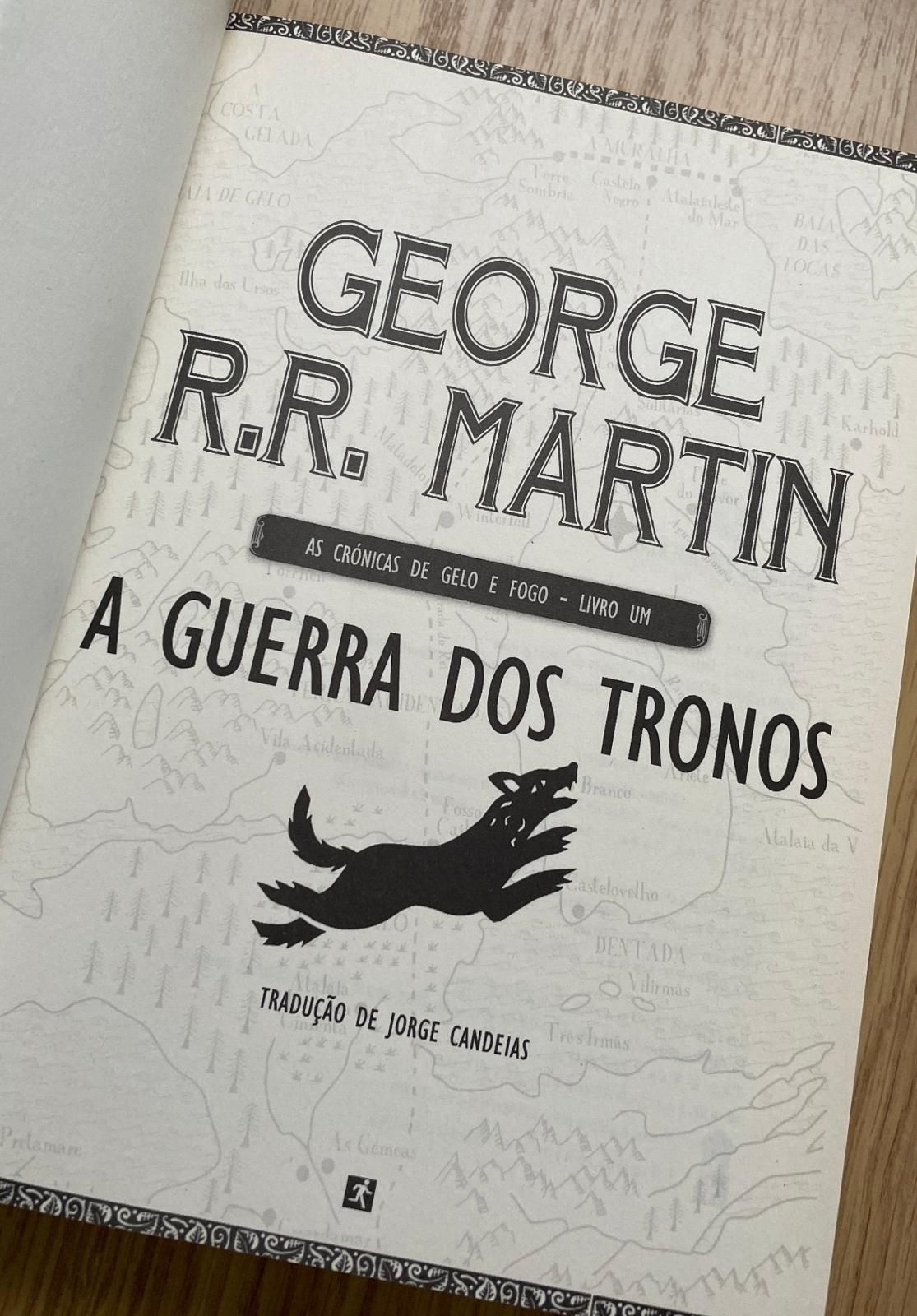 As Crónicas de Gelo e Fogo 1-4 de George R.R. Martin