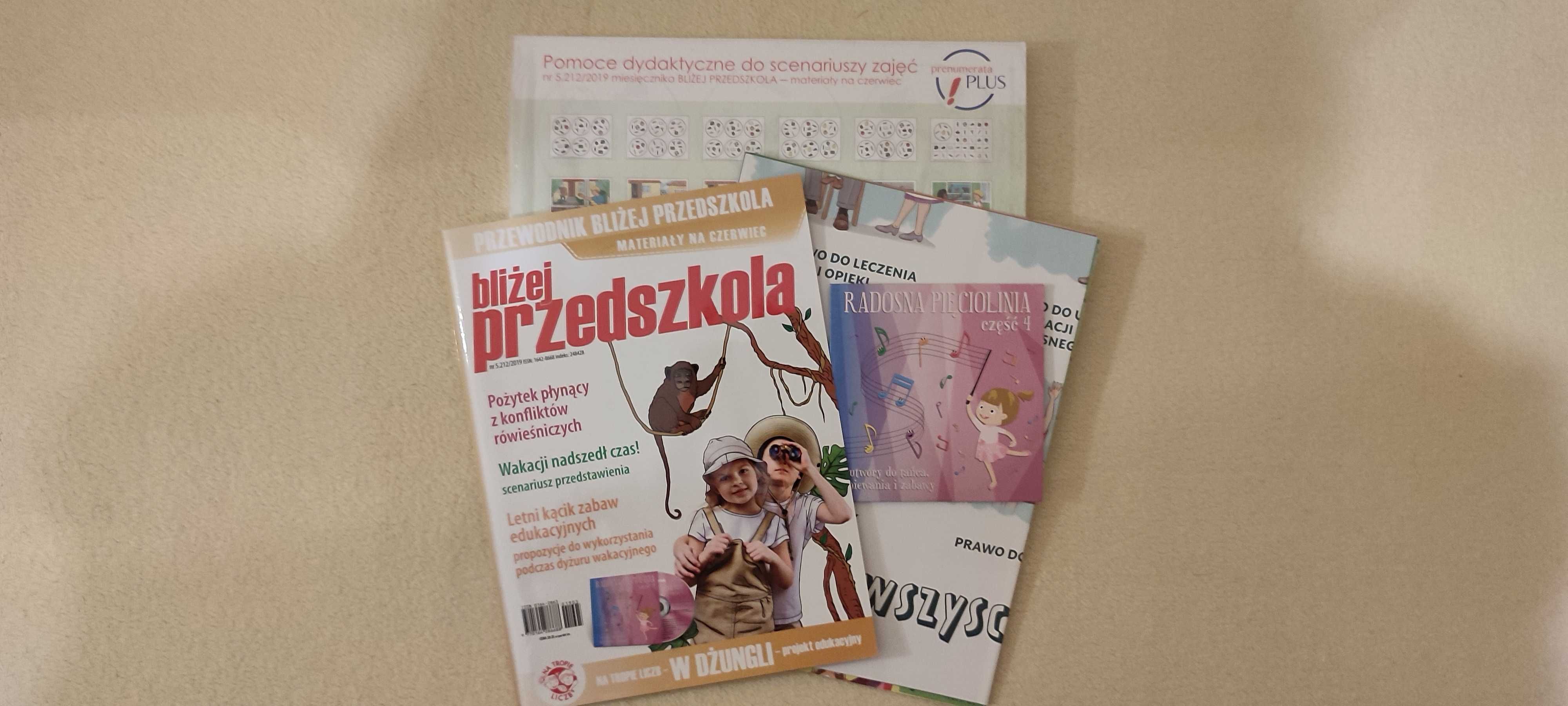 Miesięcznik BLIŻEJ PRZEDSZKOLA nr 05.212/2019 + materiały na czerwiec