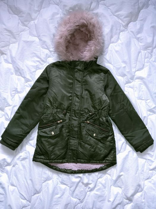 NUTMEG классная курточка -парка 7-8летсост! отличное