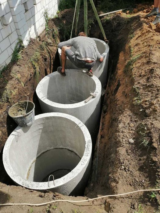 сливная яма выгребная яма наливной колодец яма для канализации одесса