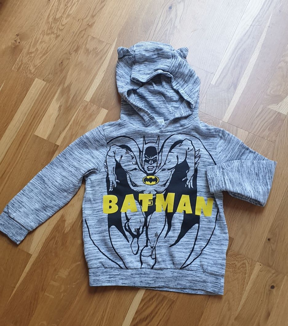 Bluza z uszami batman 5-6 lat