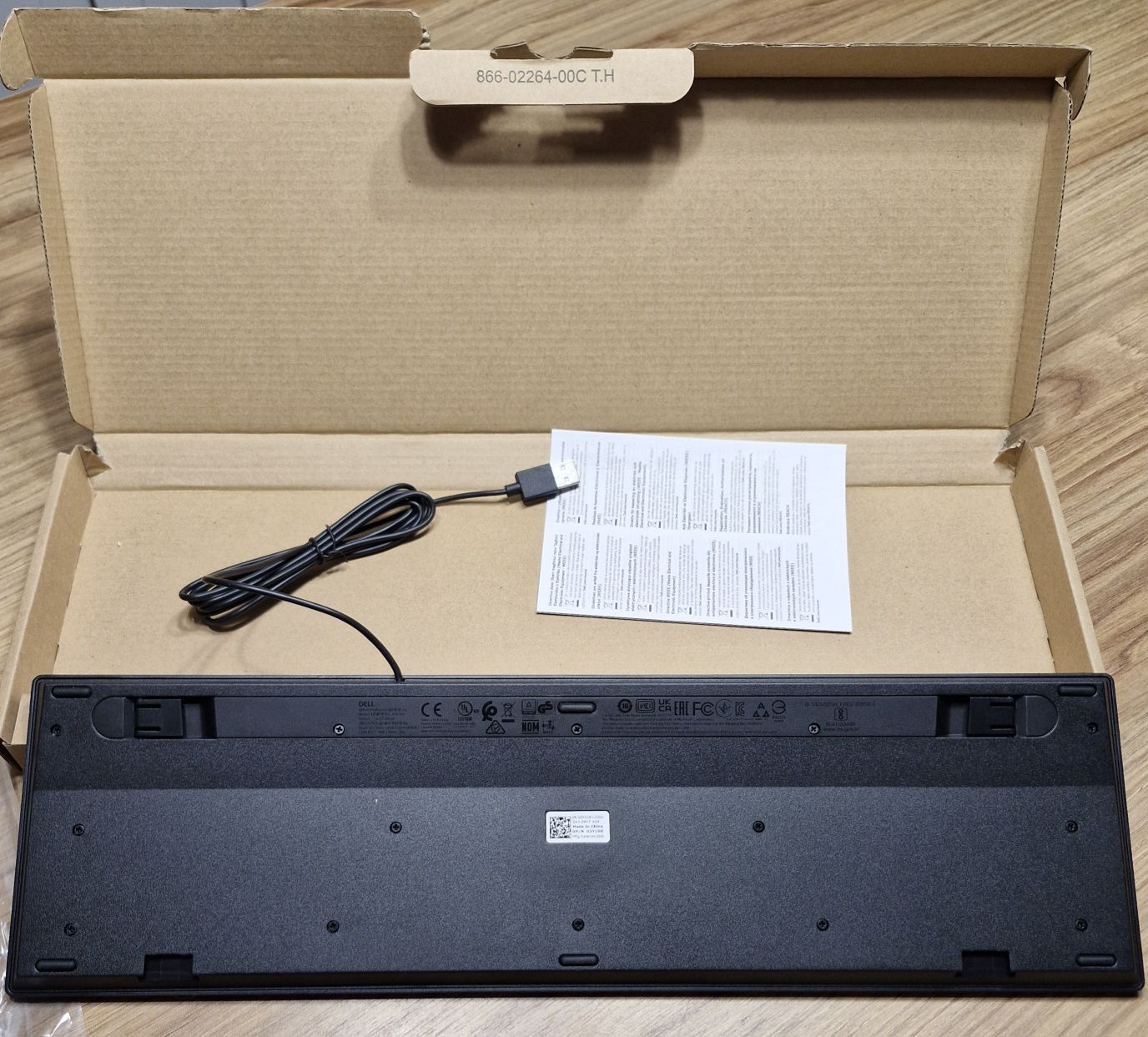 Klawiatura Dell USB KB216 BK ENG INT nowa