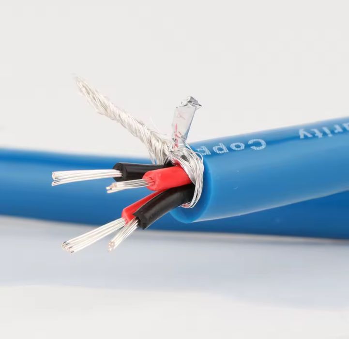 Межблочный кабель Preffair X404 серебро REAN RCA Міжблоковий кабель