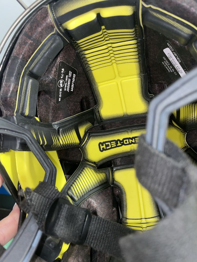 Kask hokejowy bauer M czarny