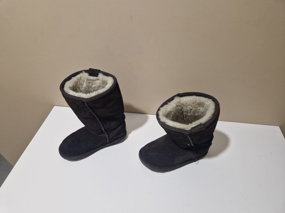 Buty EMU botki dziewczęce ciemny
brąz28