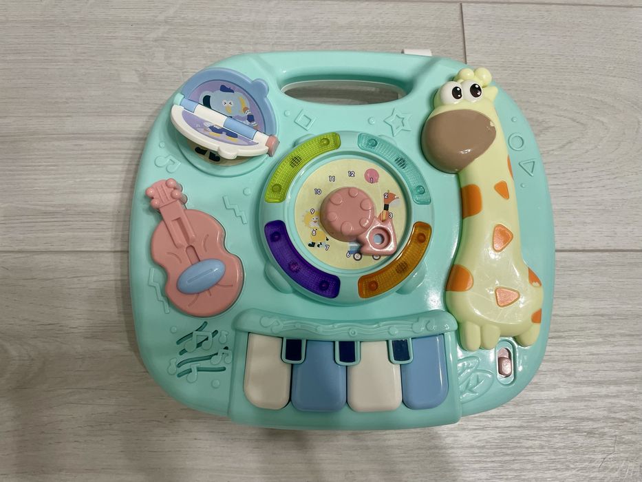 Музыкальный детский столик, интерактивное пианино Bambi