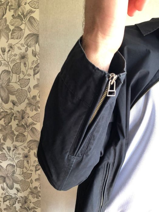 Чоловіча Мужская куртка / ветровка весна - осінь (темно-синя)