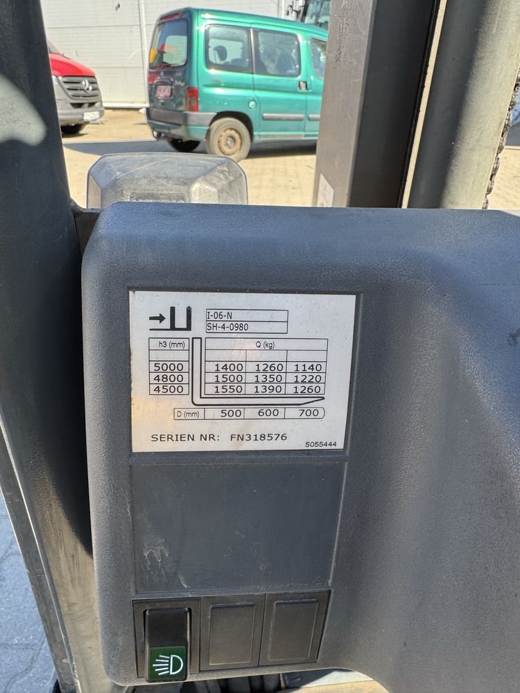 Wózek widlowy elektryczny JUNGHEINRICH EFG 216