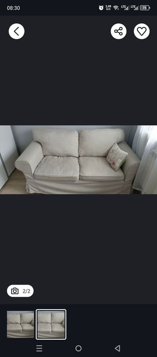 Kanapa Ikea Ektorp 2