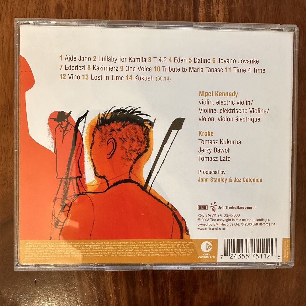 Nigel Kennedy and the Kroke Band East Meets West