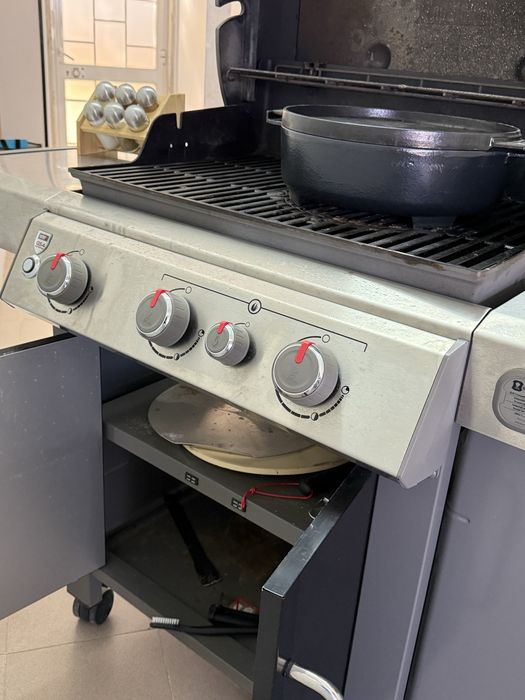 Grelhador Weber Genesis II GS4 + Capa Original + Panel Weber (oferta)