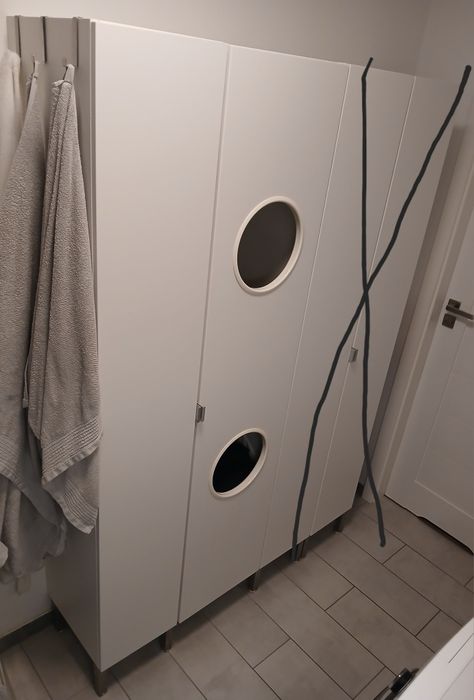 IKEA LILLANGEN (NYSJON) Zestaw mebli do łazienki łazienkowych białe