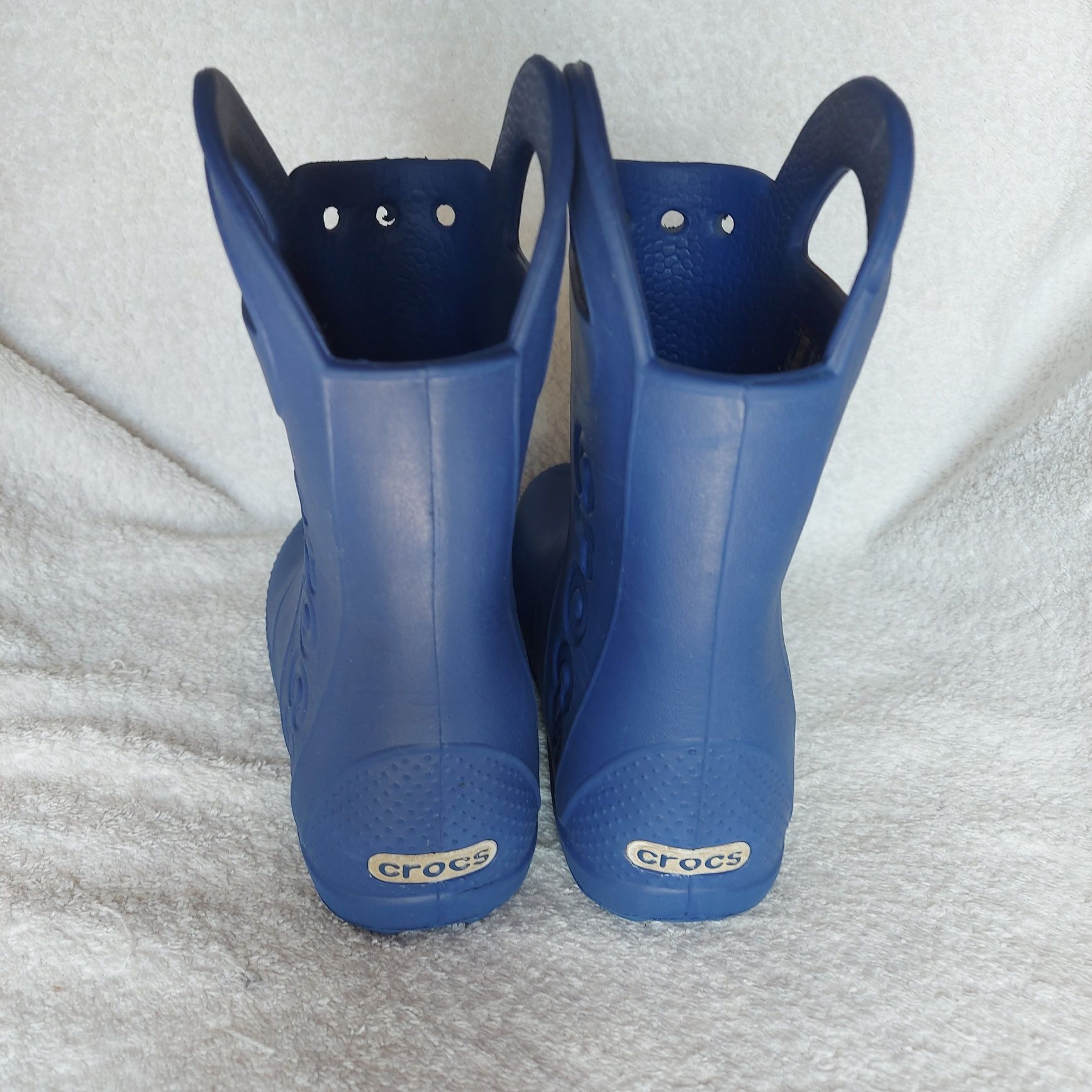 Резиновые сапоги crocs c11 28p синие