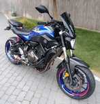 Yamaha MT Yamaha MT07 K&N Motul Akrap A2