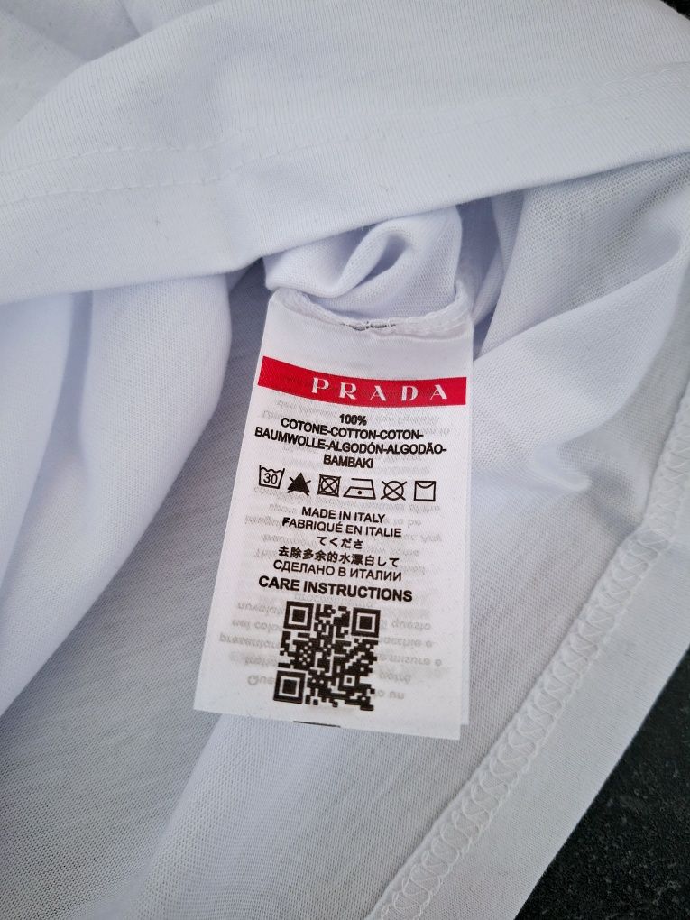 Prada super T-shirt Bawełniany rozmiar XL