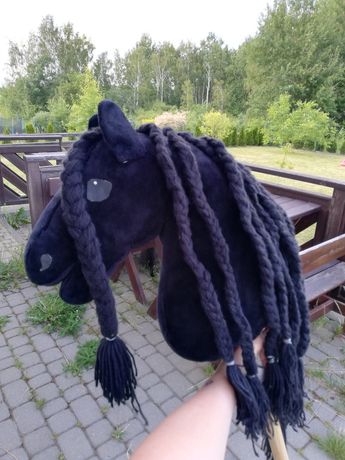 Hobby horse czarny fryzyjski