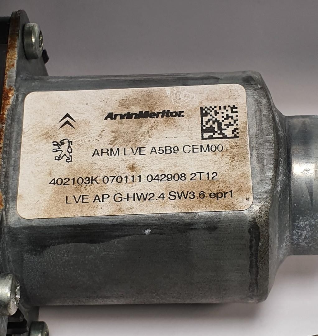 MECHANIZM PODNOSNIK SZYBY LEWY PRZÓD CITROEN BERLINGO II 402103K