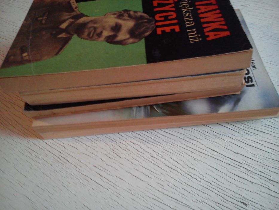 Stawka większa niż życie, Święty, Sokół maltański książki z PRL zestaw