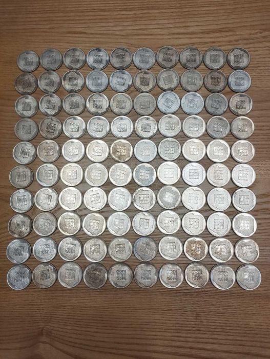 200 zł 1974 xxx lat prl mapka srebro 223 sztuki