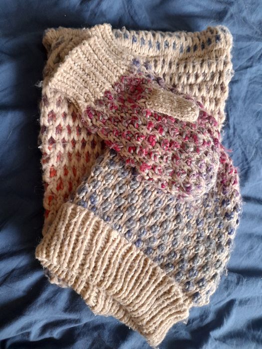 Zestaw czapki, komina i rekawiczek