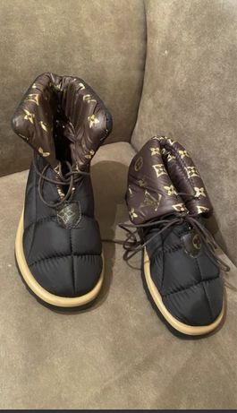 зимові черевики дутікі Louis Vuitton Pillow