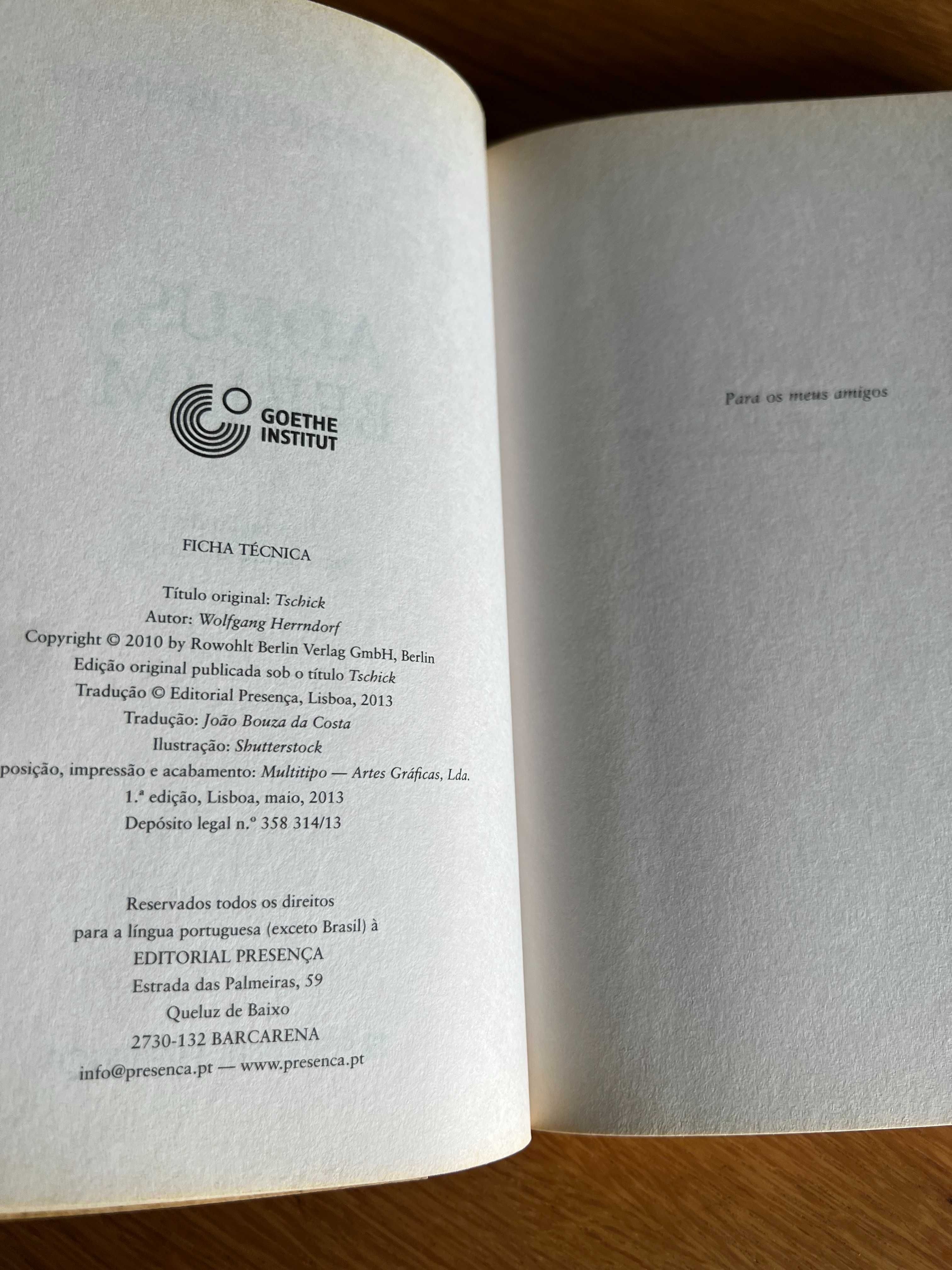 ADEUS, BERLIM    Wolfgang Herrndorf