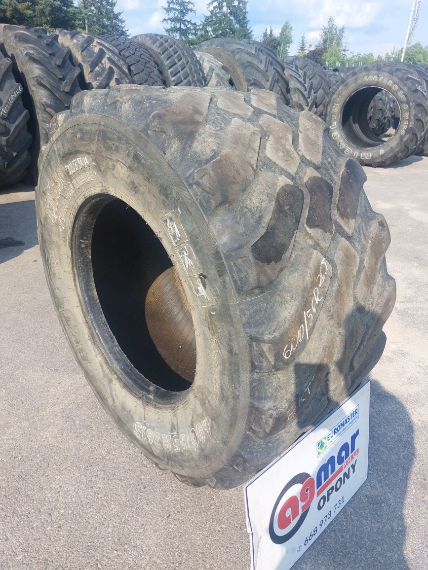 600/55R26.5 BKT opona używana rolnicza