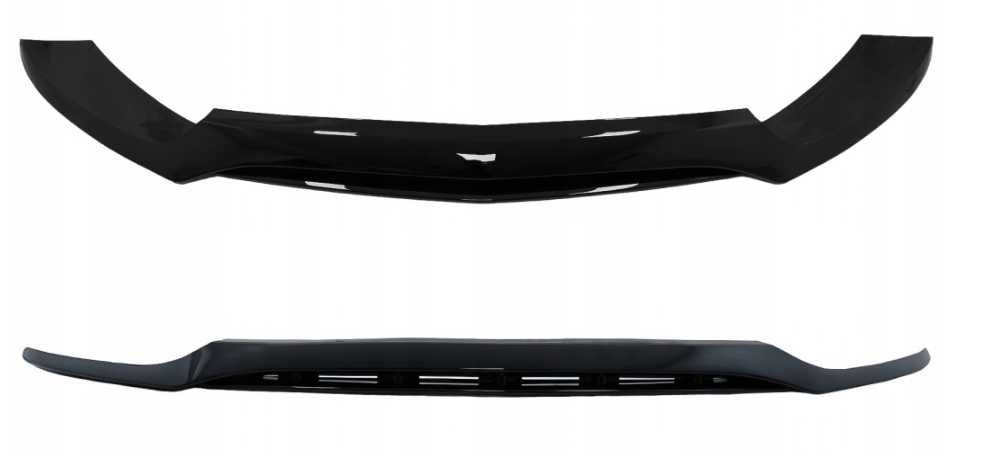 Dokładka Splitter Spoiler MERCEDES W205 C205 CZARNY POŁYSK