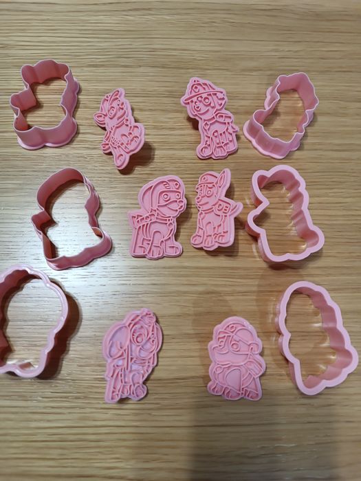 Foremki, wykrawacze do ciastek pierniczków Psi Patrol