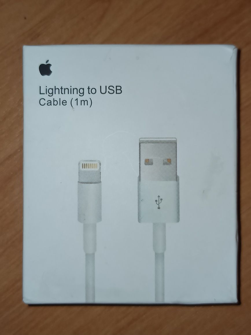 Przewód zasilający IPhone 1m ORYGINALNYKabel Lightning - USB