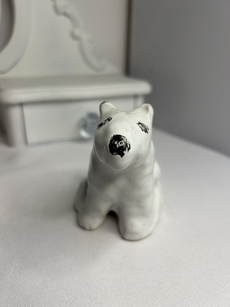 Stara ceramiczna figurka niedźwiedź nr.6617