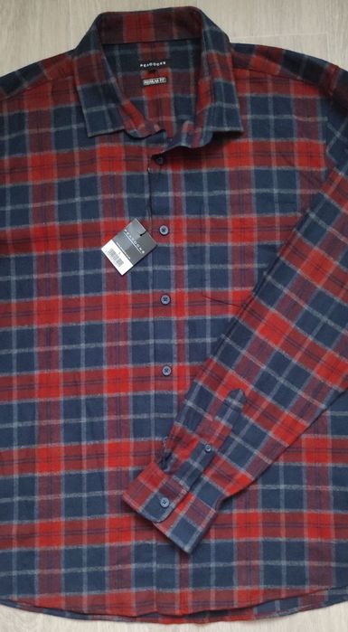 Тепла чоловіча сорочка Л