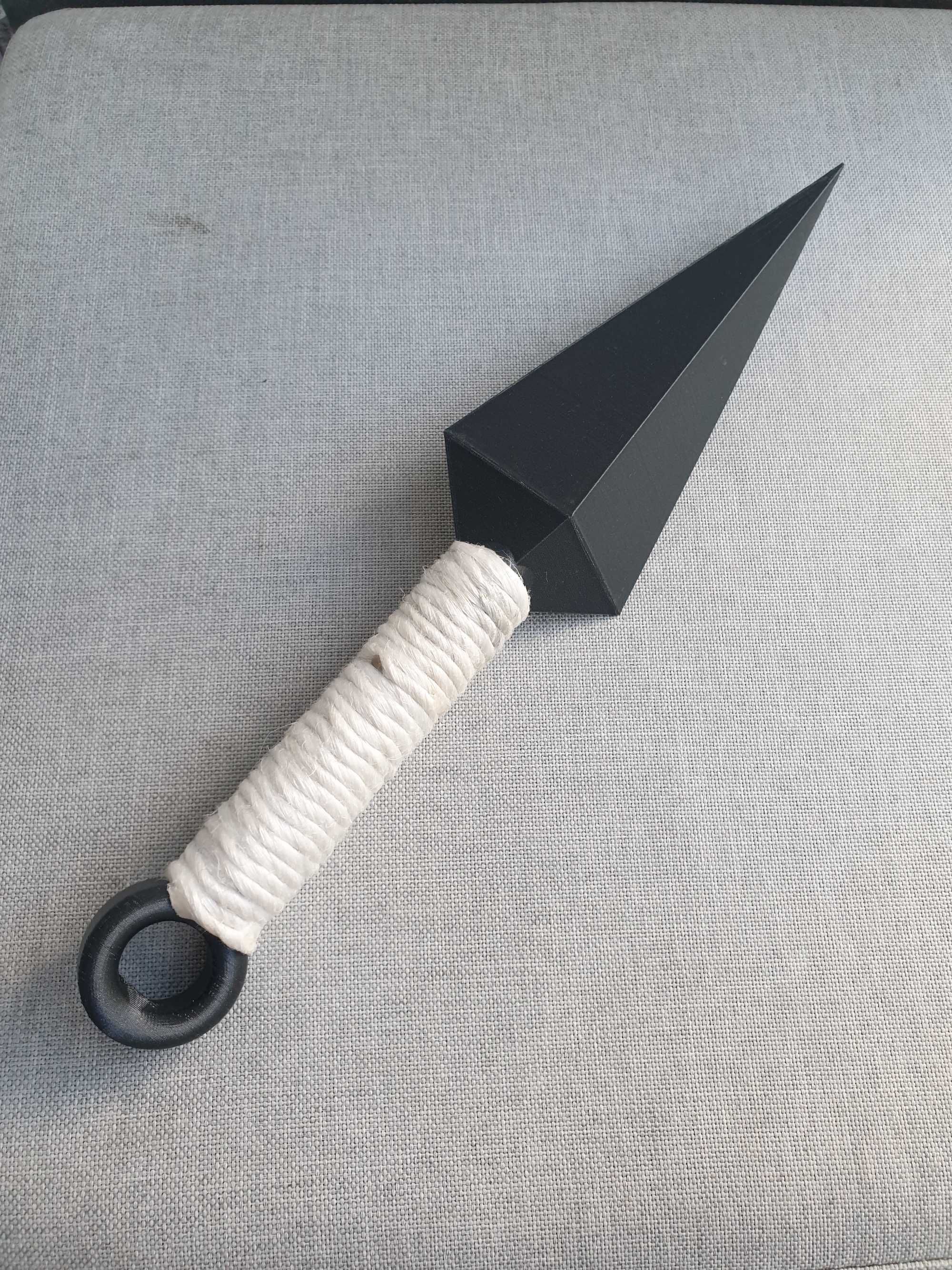 Kunai Naruto de plástico endurecido