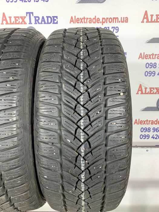 2 шт. 205/50 R17 Fulda Kristall Control HP2 зимові шини б/у, 7 мм