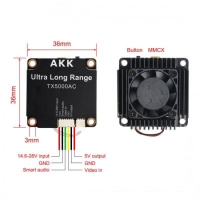 VTX AKK Alpha 10W 16W 25w Ultra Long 5W 8W