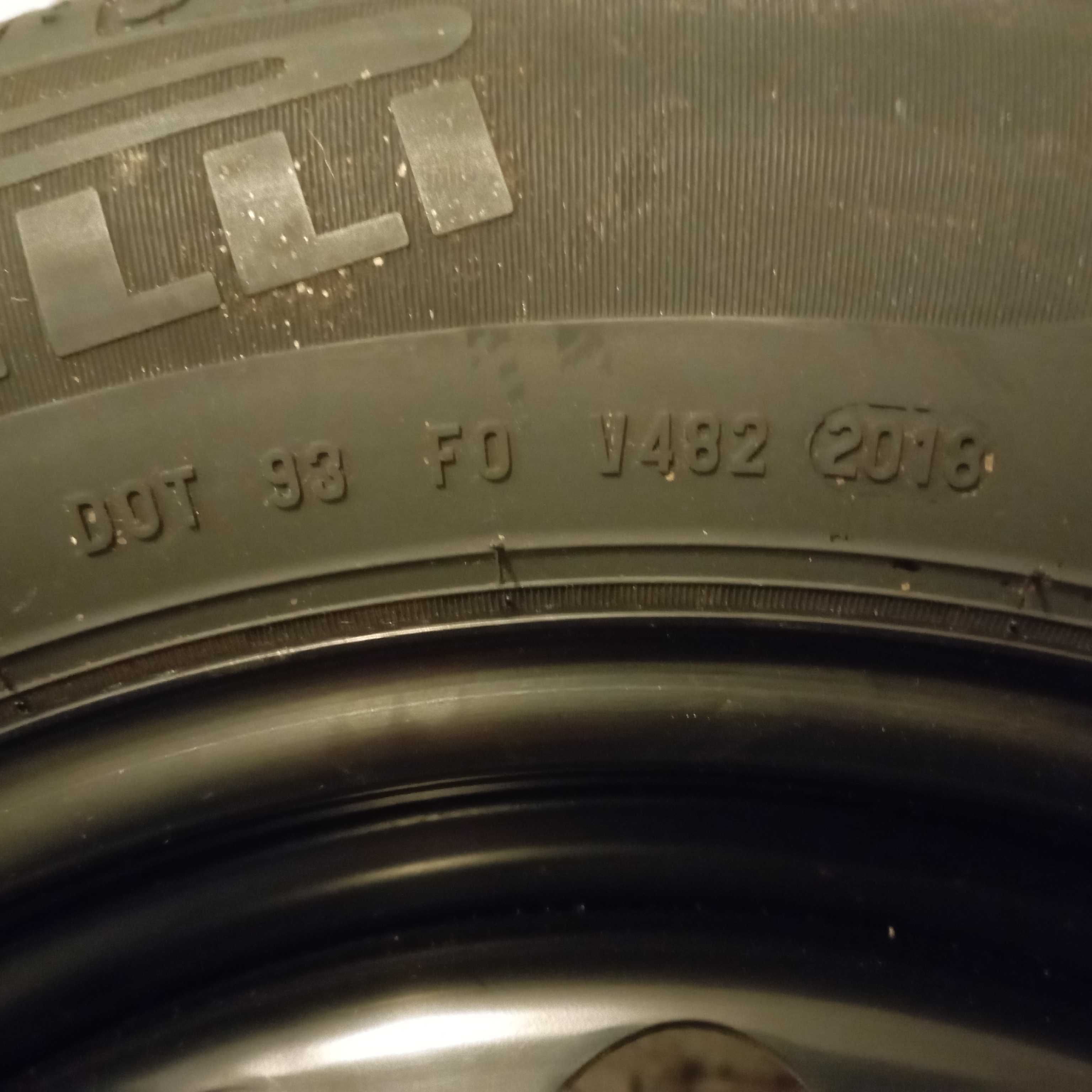 Koło zapasowe 205/60R16 Vw  5x112 liato PIRELLI NOWE