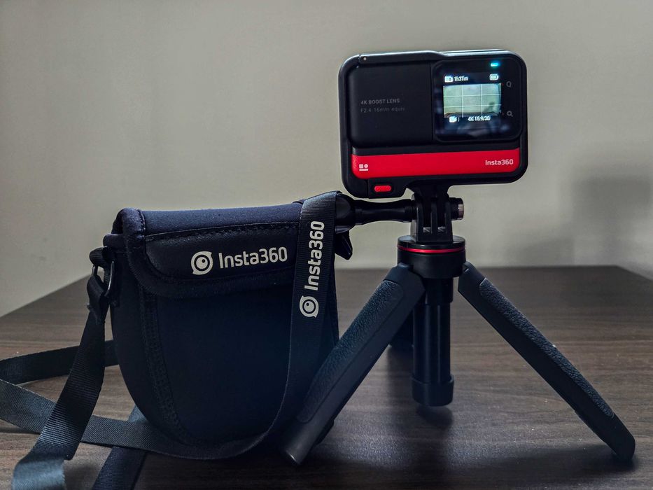 Kamera sportowa Insta360 ONE RS + DUŻY zestaw akcesoriów
