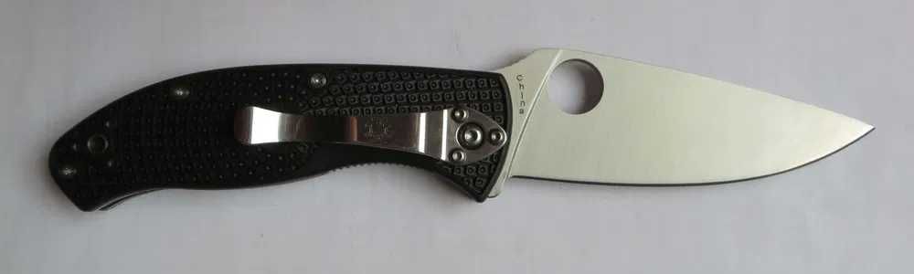 nóż folder Spyderco Tenacious okładziny czarne FRN